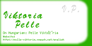 viktoria pelle business card